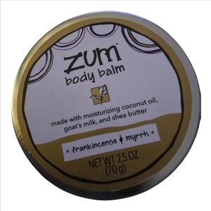 Zum, Body Balm, Frankincense & Myrrh~ 2.5 oz (70 g)~NEW